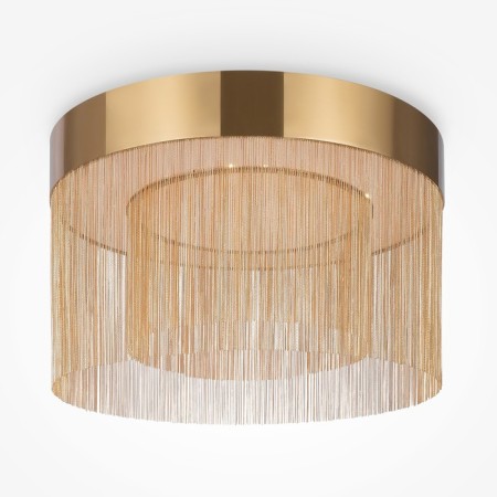 Ceiling Lamp Maytoni Mod190CL-L36G3K, LED, 36W, 55x55x34 cm, 1300lm, color gold