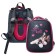School backpack 38 x 30 x 16 cm, ergonomic back, stavia "cat is always right", gray