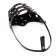 Pressed Little Muzzle adjustable, No. 3, DN 6.8 cm, ohm 21-28 cm, black