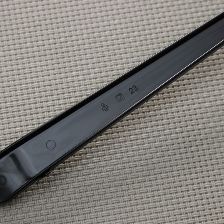 Plastic disposable Black Plastic Plastic "Premium", 18 cm-3