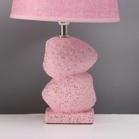 Table lamp "Nick" 1x40W E14 pink 20x20x34cm-4