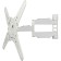 Kromax Atlantis-40 White 22 "-65" Max. 40kg, wall turn and nak 102951
