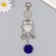 Suspension from the evil eye "Filin with flower" 16.5 cm