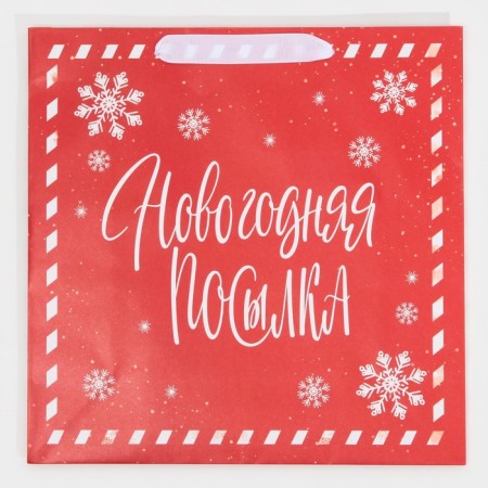 Laminated square “New Year's Park”, 30 x 30 x 12 cm, New Year-6
