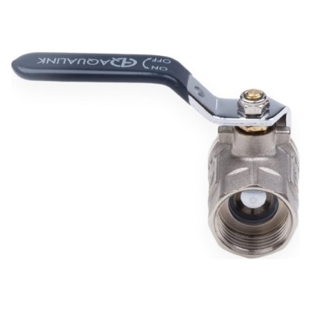 Ballic Aqualink, PN 50 tap, internal/outer thread 3/4 ", handle, nickel.-6