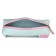 Penal soft, 1 compartment, 55 x 195 x 60 mm, voluminous, artificial leather, with a window, pvc “Bear” green/pink 61342