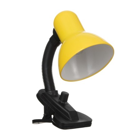 E27 desktop lamp, light regulator on the clamp (220V) yellow (108a) Risalux-8