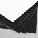 Foamiran adhesive "Black shine" 2 mm format A4 (set of 5 sheets)