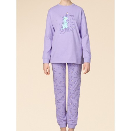 Set for girls, height 116 cm, lavender color-1