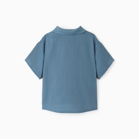 Board for the boy KAFTAN LINEN, p. 32 (110-116), blue-7