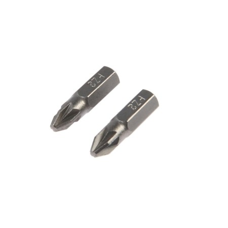 Tundra bats, magnetized, steel S2, PZ2 x 25 mm, 2 pcs.