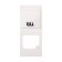 Block with a sticky edge of 75mm x 75mm 50l plastic transparent with cat sparkles