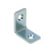 Furniture corner 25 x 25 x 15 x 2 mm, galvanized, large packaging
