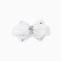 Broke on the head of the baby I am a "bow", 20 cm, white color