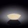 Ovalnaya salad Wilmax England Sand Stone, size 19x15x6 cm, sandy color
