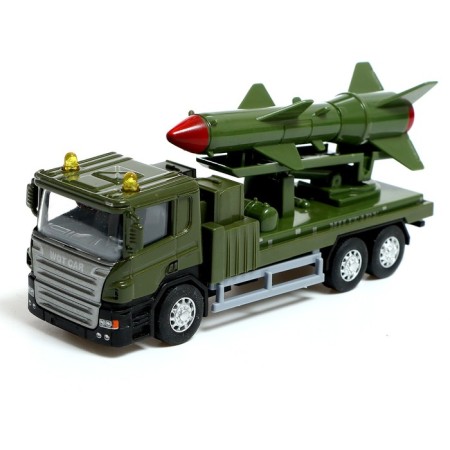 Metal “Army” truck, inertia, mix-5
