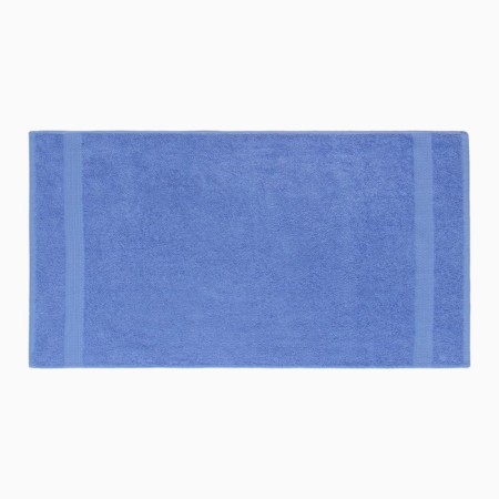Terry towel with a border 50x90 cm, Mavi, cotton 100%, 440g/m2-1