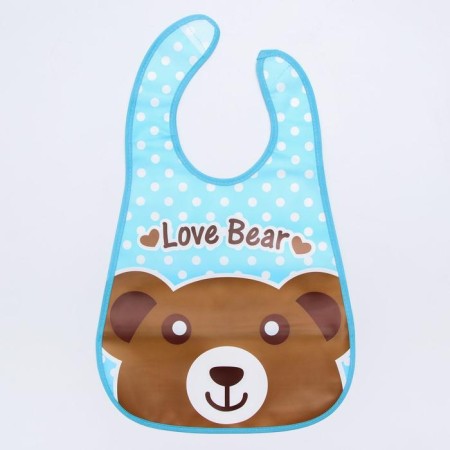 Biboy with the pocket "animals", waterproof, on Velcro, Mix color-7