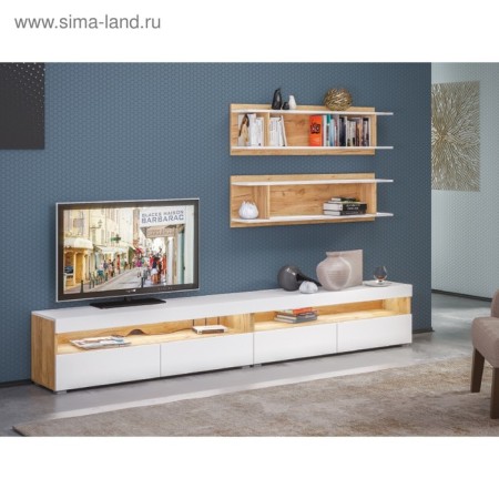 Alba Tumba, 400x361x420, white premium/oak craft gold-3