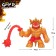 The stretching figure "Golden Knight Blazagot Delux Stretch Stikers" 43496