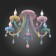 Ceiling Ceiling ST LUCE. SL1700.782.05. Fiata. 5x40 watts, E14, 58x58x45 cm, colorful color