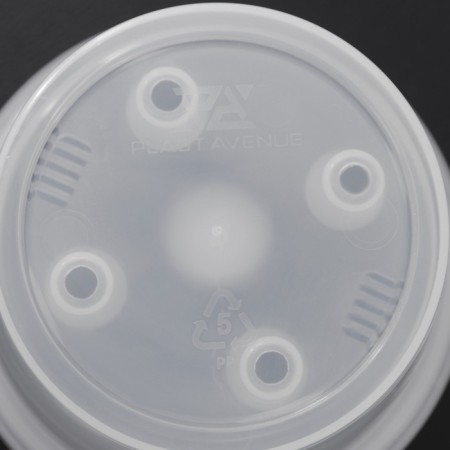 Kashpo for flowers with an insert "Porto", 1.36 l (insert 1.1 l), the color is transparent-2