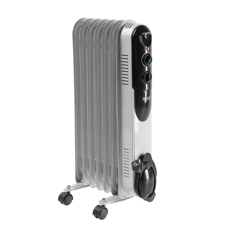 Resanta heater OMPT-7N, Maslyany, 1,500 watts, 7 sections, 15 m², white