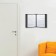 Demosystem wall -mounted on 10 A4 Staff panels, black