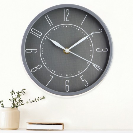 Watching clock, interior "classics", silent, D-20 cm-1