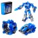Robot "Clock", transforms into a robot and a machine, the color is blue