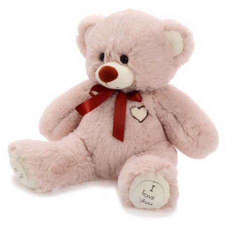 Soft toy "Bear Archie" Latte, 50 cm-1