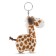 Soft toy nici "giraffe gin", keychain