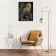 Picture on numbers with a “golden owl” of 18 colors, 40 × 50 cm
