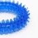 Chewing toy for dogs "needle ring", 9 cm, blue