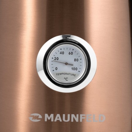 Teapot Maunfeld MFK-624BZ, Metal, 1.7 L, 2200 W, brown-4