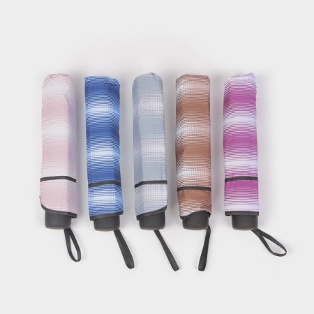 Mechanical “Illusion” umbrella, eponge, 4 addition, 8 knitting needles, r = 48 cm, color mix-10
