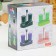 Set for glass spices on the Estel stand, 120 ml, 15 × 8 × 17.5 cm, 2 pcs, black color