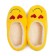 Baby slippers, heart color, size 34