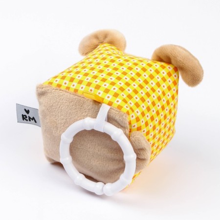 Toy soft cube "puppy", crumbs-1