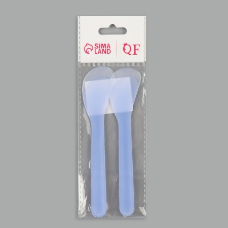 Spatulas for depilation, plastic, 13 × 3 cm, 2 pcs, color mix-4