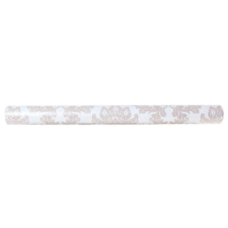 Paper wallpaper "Carolina", chocolate (0.53 x 10.05 m)-1