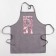 Apron Ethel Best in the Kitchen 60x70 cm, 100% cotton, reps 210 g/m2