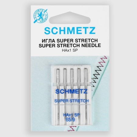 Needles for household sewing machines, for stretch tones, No. 65, 5 pcs-1