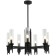 STILFORT 2170/02/07P GRAFF, 7x40W, E14, 660x660x765 mm rod, Black color