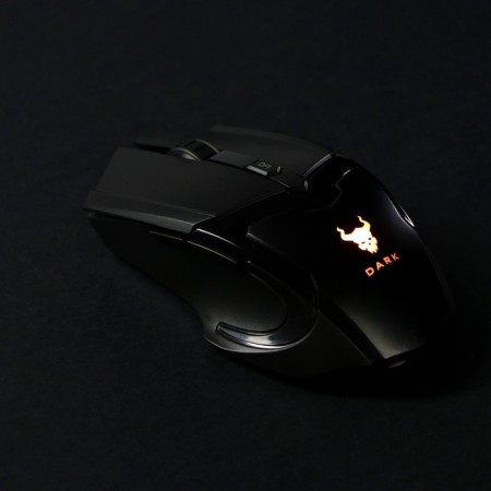 Mouse Smartbuy Rush Dark, Game, Wireless, 1600 DPI, 2HAAA, USB, backlight, black-5