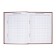 Diary of premium, leatherette Calligrata top, Vivevella, embossing coat of arms, red
