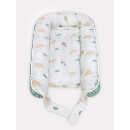 Rant Rainbow coconut-cocoon, white/turquoise color-2