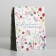 Gift package laminated, packaging, “bloom with happiness”, S 12 x 15 x 5.5 cm