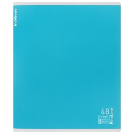 Notebook of 48 sheets in the Erichkrause "Fineline" line, covered cardboard, mix-4