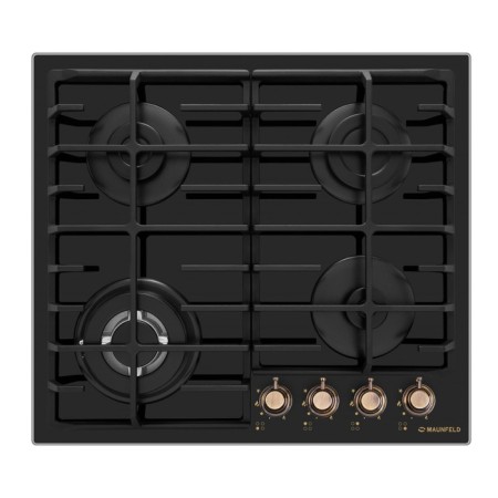 Hlect surface Maunfeld EGHG.64.63CB.R/G, gas, 4 burners, black-9